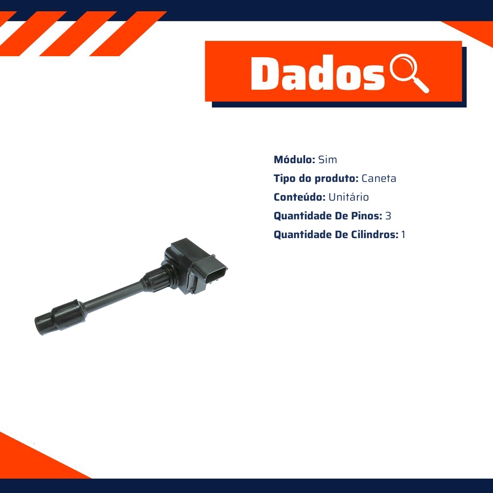 Bobina de Ignição para Nissan Maxima - Gauss - GC4482