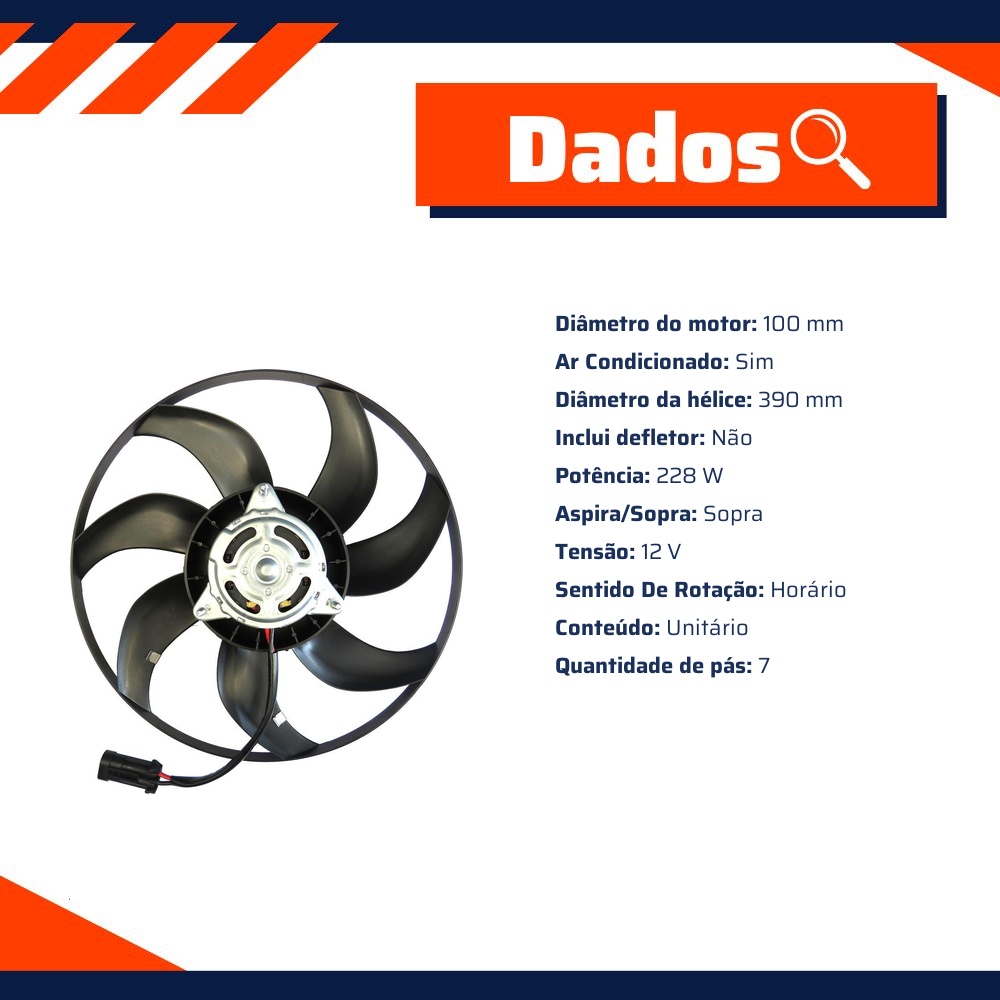 Eletroventilador - Gauss - GE1024