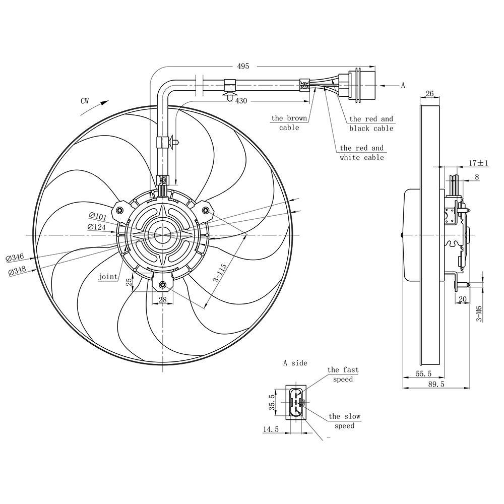 Eletroventilador - Gauss - GE1029