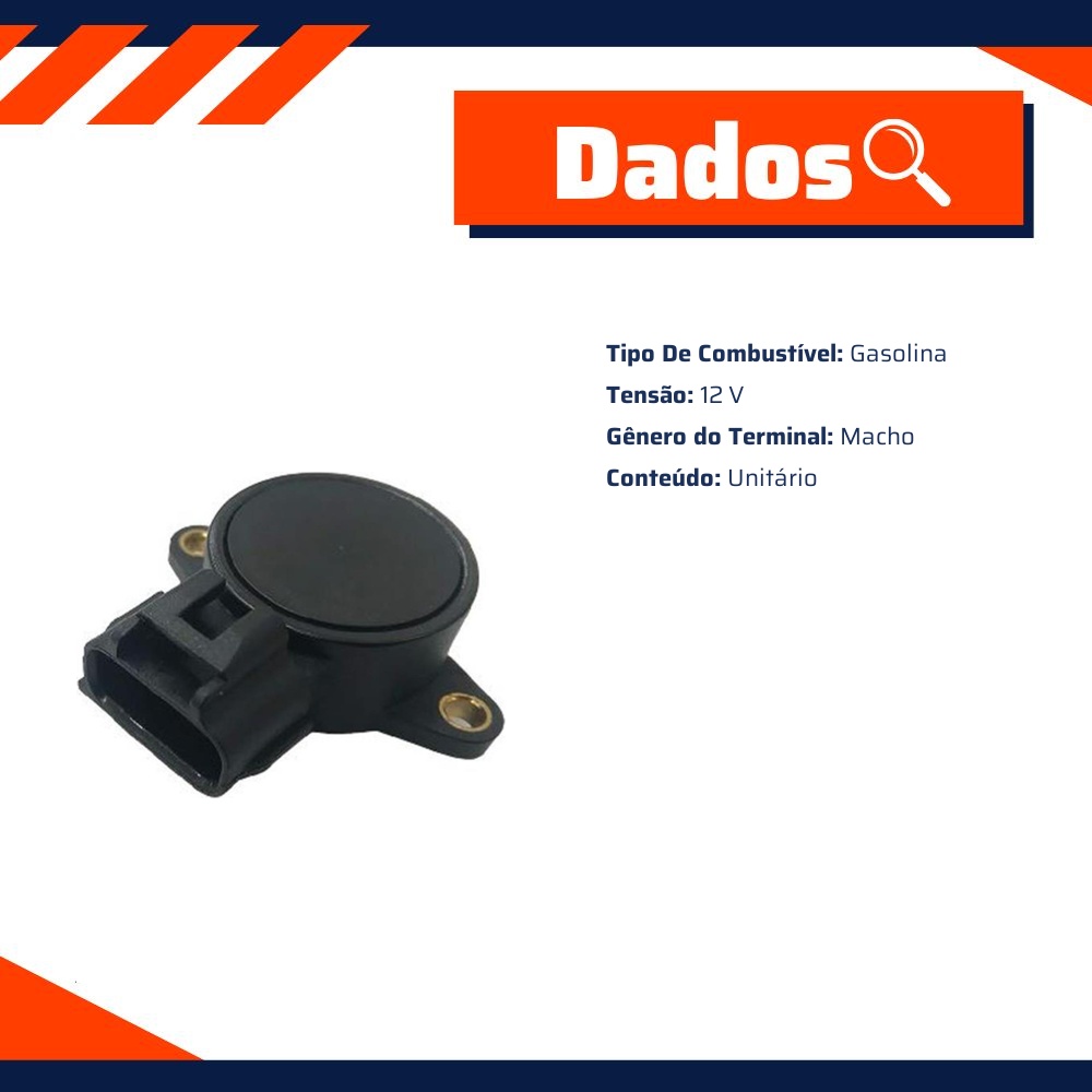 Sensor de Posição da Borboleta - TPS - Gauss - GS7010