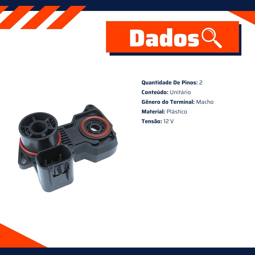 Sensor de Posição da Borboleta - TPS - Gauss - GS7788