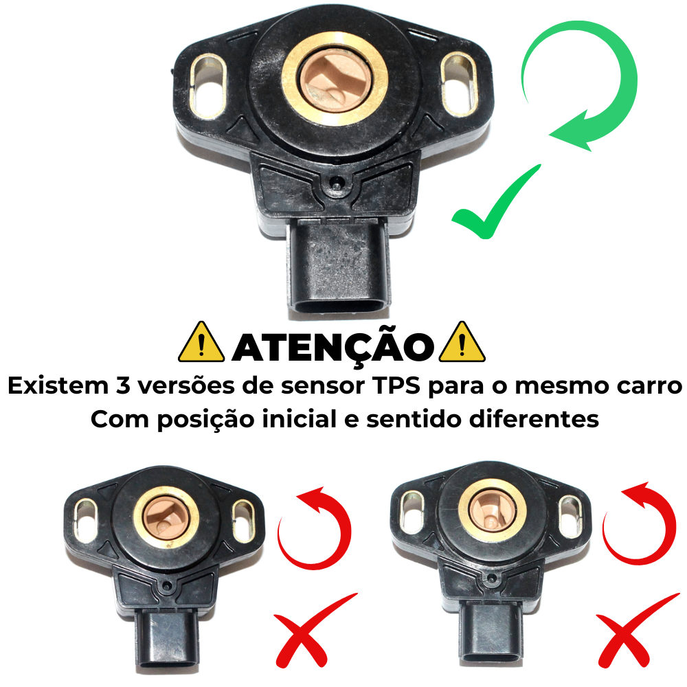 Sensor de Posição da Borboleta - TPS - Gauss - GS7006