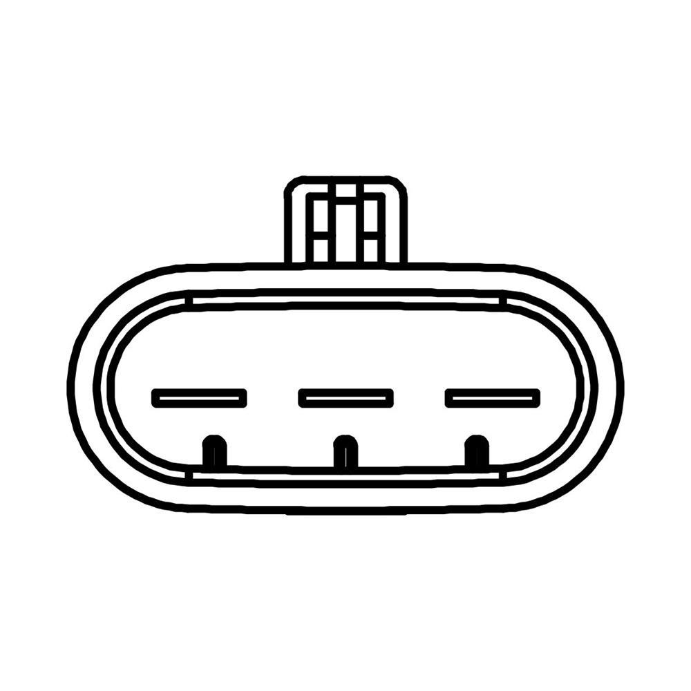 Eletroventilador 12V 228W para Chevrolet Celta - Gauss - GE1060
