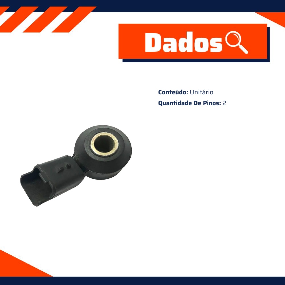 Sensor de Detonação - Gauss - GS5480