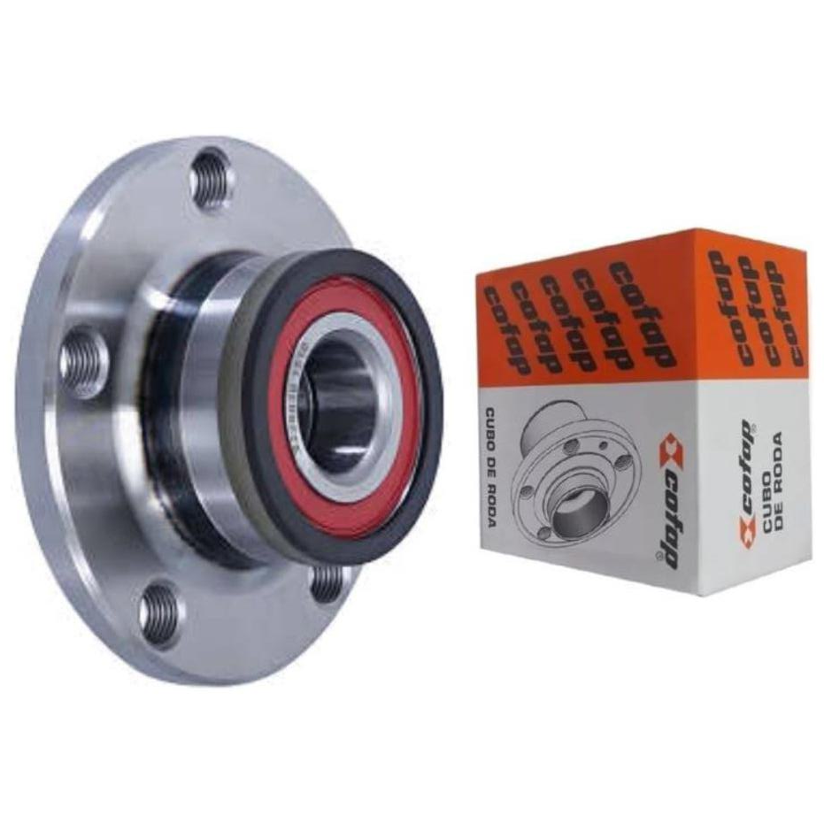 Cubo de Roda Traseiro Direito ou Esquerdo com Rolamento e ABS - Cofap - CRC01007