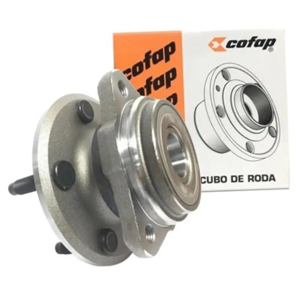 Cubo de Roda Dianteiro Direito ou Esquerdo 5 Furos 27 Dentes com Rolamento sem ABS para Ford Ranger - Cofap - CRC08008