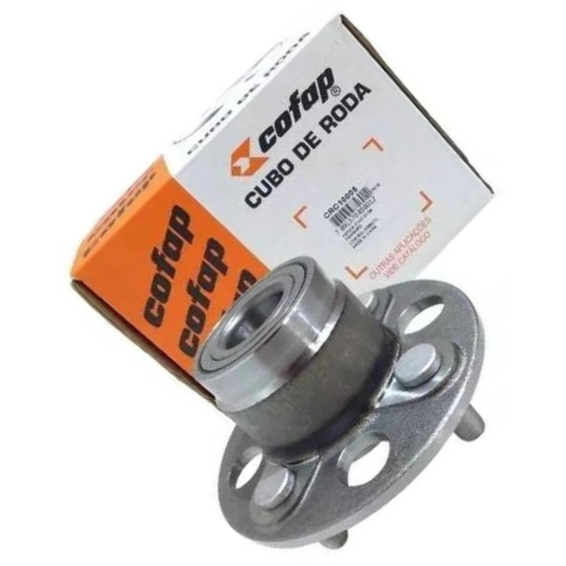 Cubo de Roda Traseiro Direito ou Esquerdo com Rolamento sem ABS para Honda Civic - Cofap - CRC10005