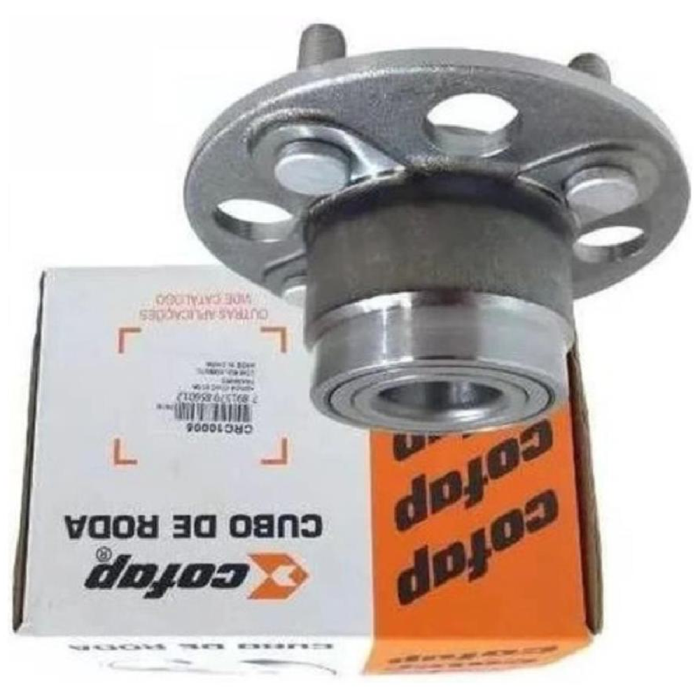 Cubo de Roda Traseiro Direito ou Esquerdo com Rolamento sem ABS para Honda Civic - Cofap - CRC10005