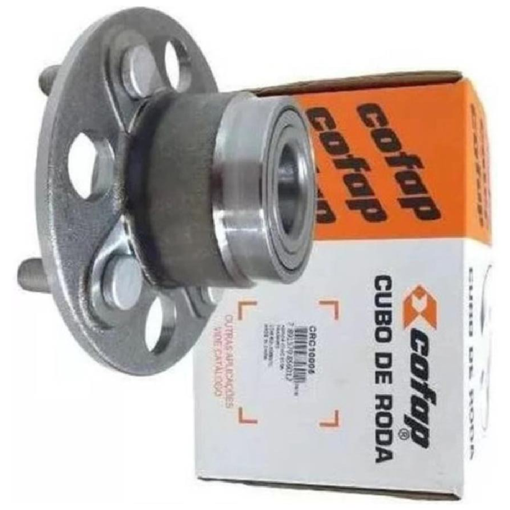 Cubo de Roda Traseiro Direito ou Esquerdo com Rolamento sem ABS para Honda Civic - Cofap - CRC10005