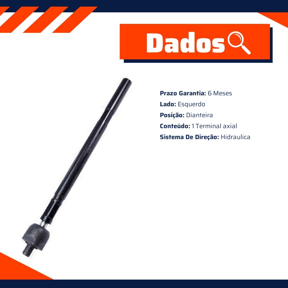 Terminal Axial Dianteiro Direito Ou Esquerdo - Cofap - TAC17008M
