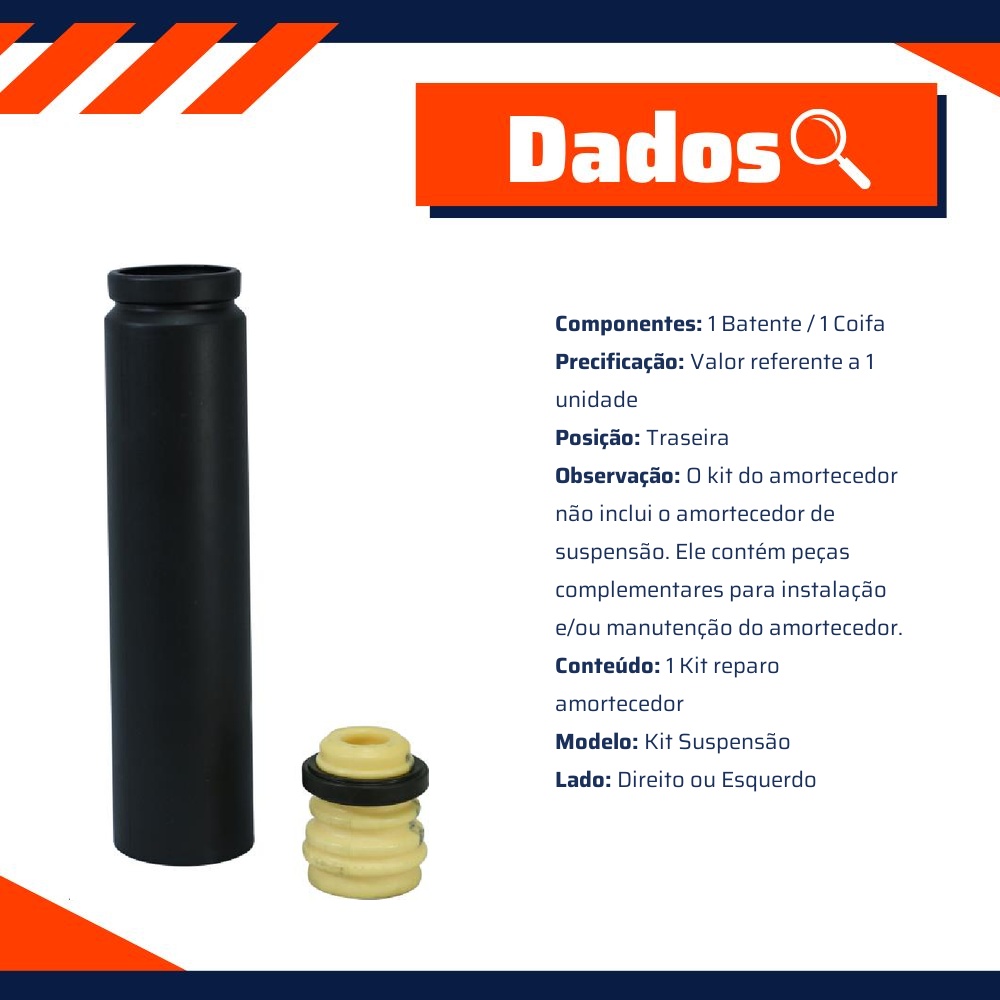 Kit Suspensão Traseira - Cofap - KSC22204S