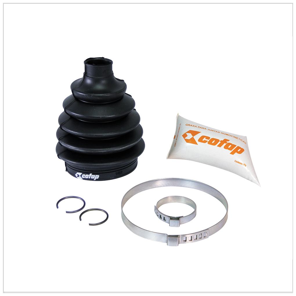 Kit Reparo Junta Fixa Dianteira Roda Manual Automática com Coifa para Honda FIT - Cofap - KJH10204