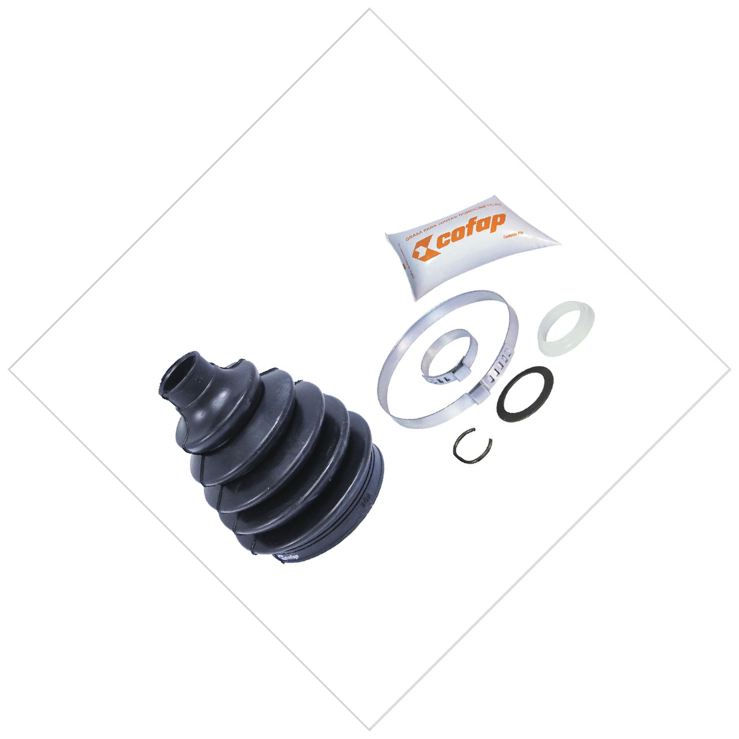 Kit Reparo Junta Fixa Roda - Cofap - KJH01210
