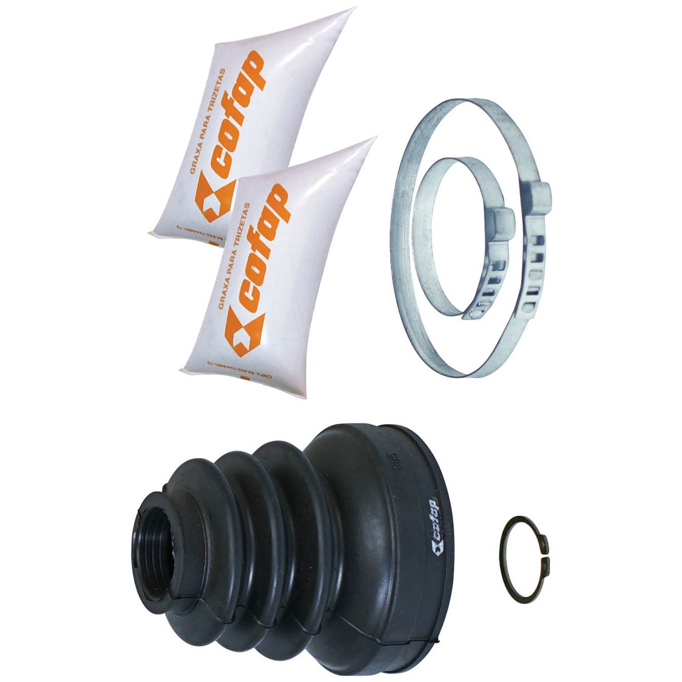 Kit Reparo Junta Deslizante Cambio para Citroen C3 e Peugeot 206 - Cofap - KTC55001