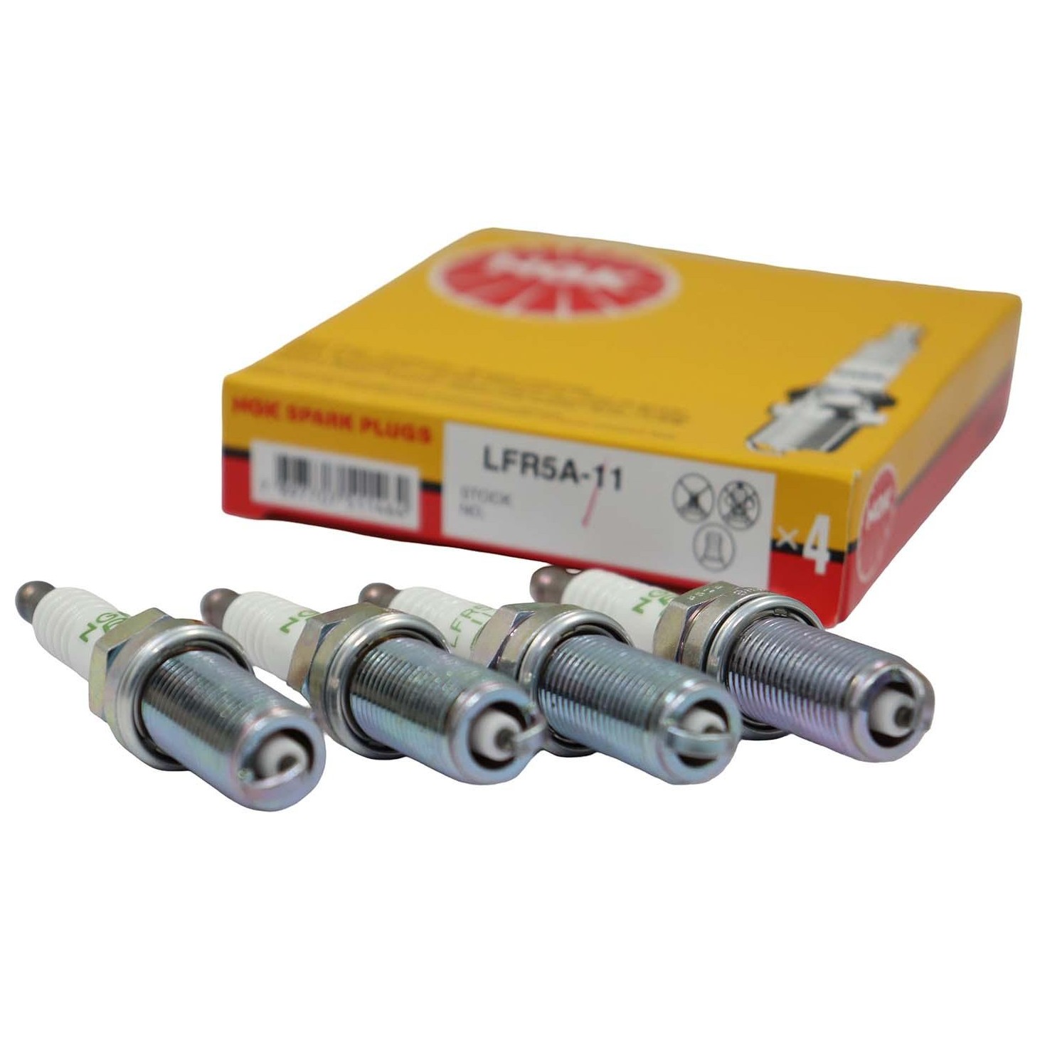 Kit 4 Vela de Ignição Green - NGK - LFR5A-11