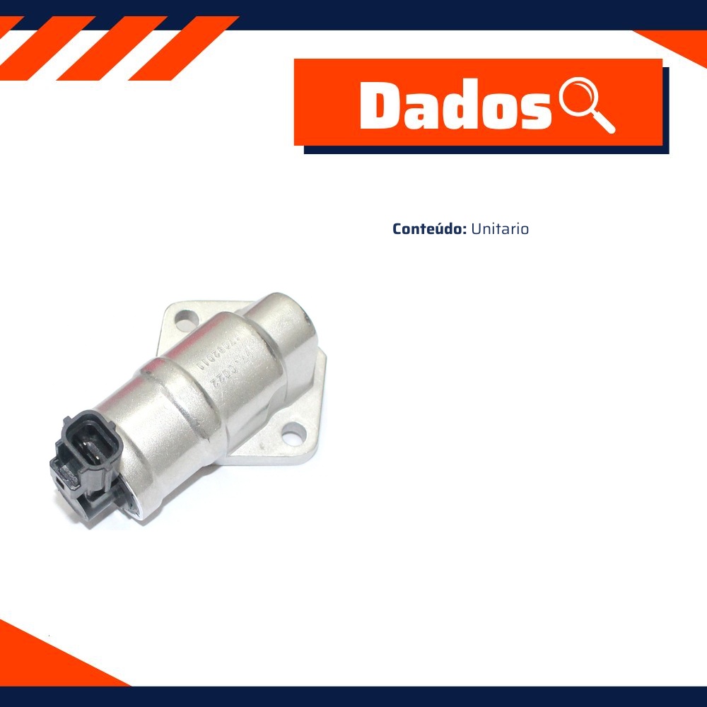 Motor de Passo - Atuador da Marcha Lenta - Maxauto - Maxauto - 070022 / 5747