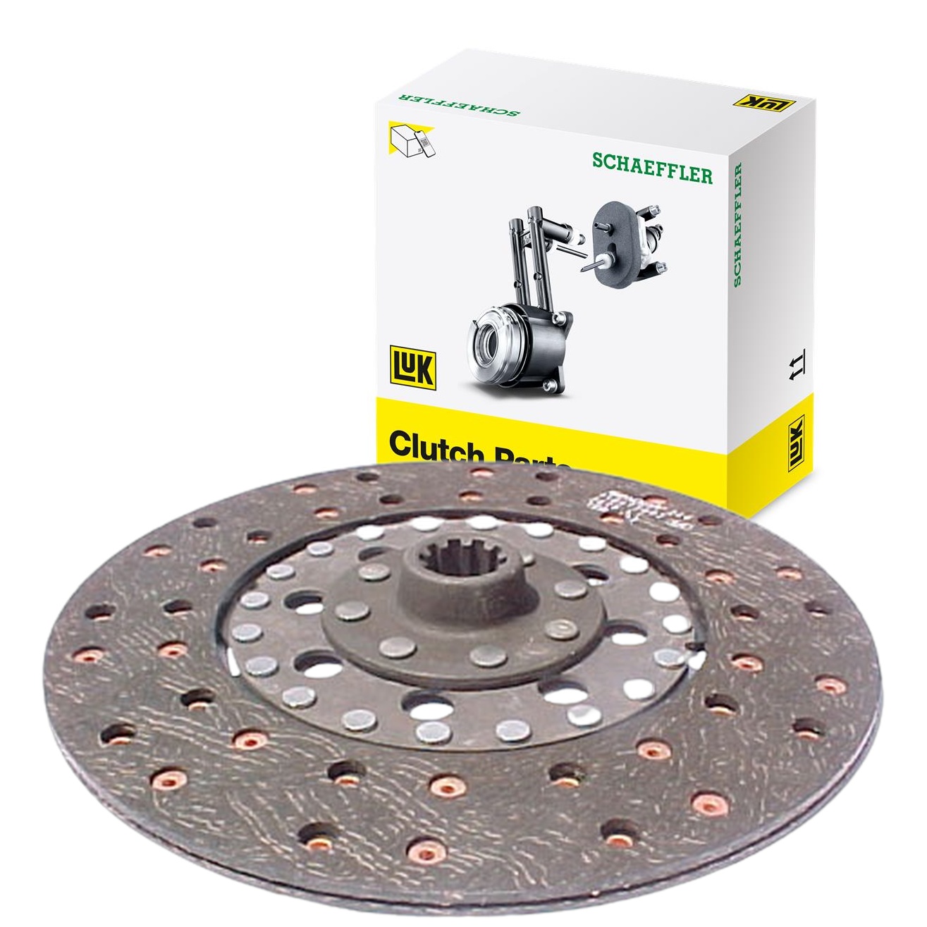 Disco de Embreagem Diâmetro de 280mm 10 Estrias Rígido para Toyota Bandeirante - LuK - 328 0806 10