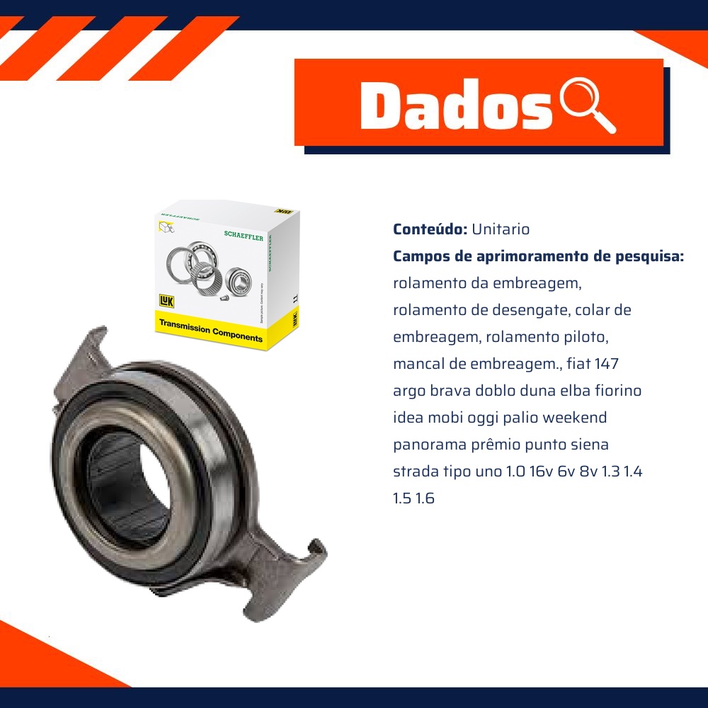 Rolamento DA Embreagem - LuK - 500 0202 11
