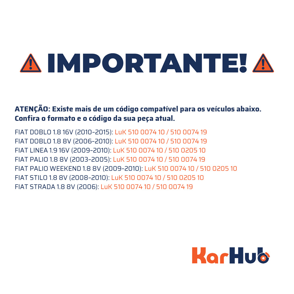 Atuador Hidráulico DA Embreagem - LuK - 510 0074 10