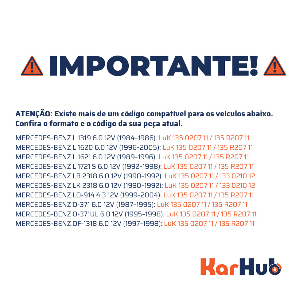 Platô de Embreagem - LuK - 135 0207 11