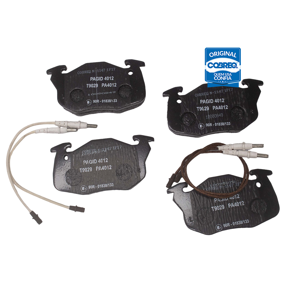 Pastilha de Freio Dianteira para Peugeot 106 - Cobreq - N-1147