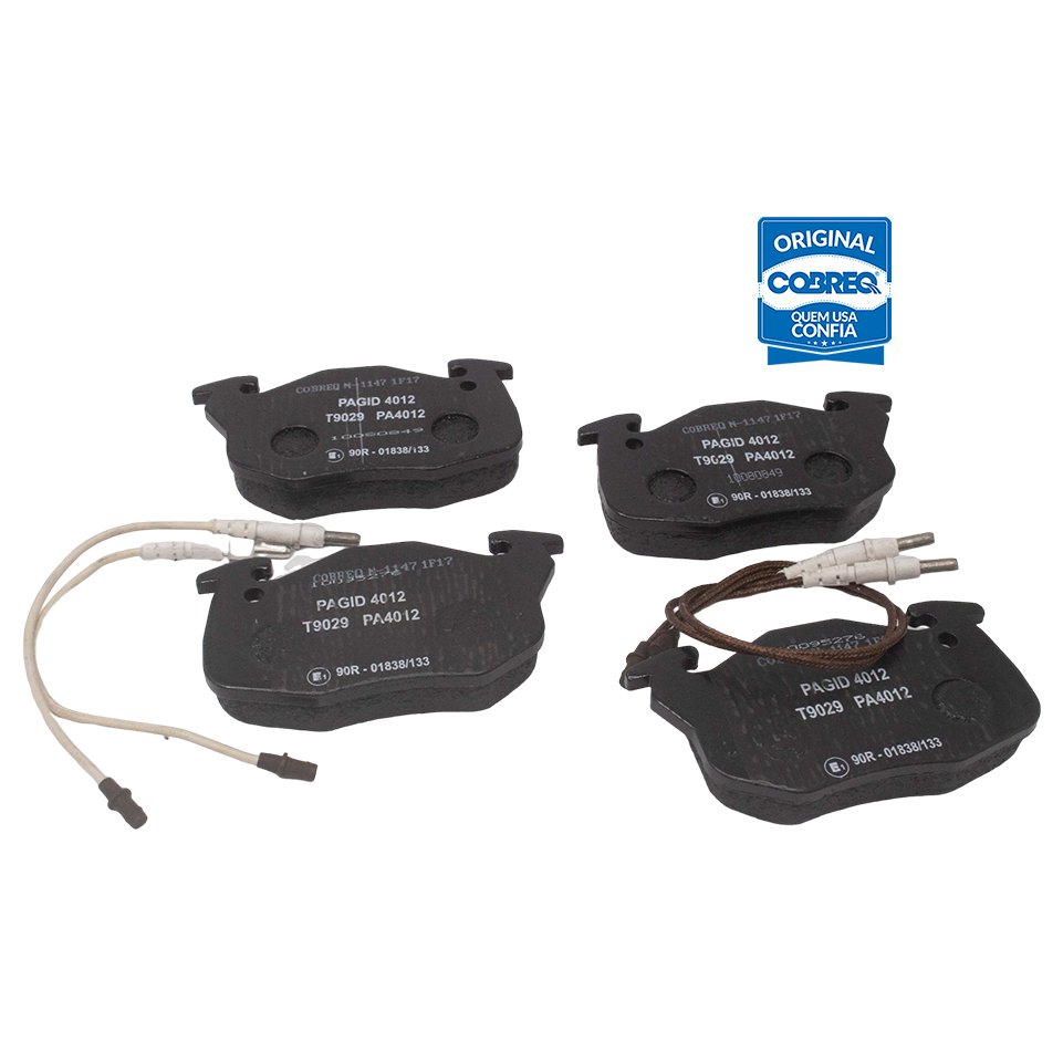 Pastilha de Freio Dianteira para Peugeot 106 - Cobreq - N-1147
