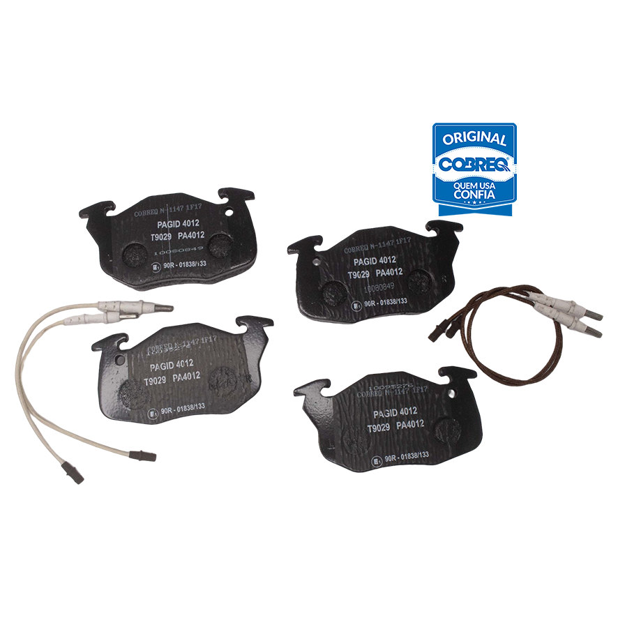 Pastilha de Freio Dianteira para Peugeot 106 - Cobreq - N-1147