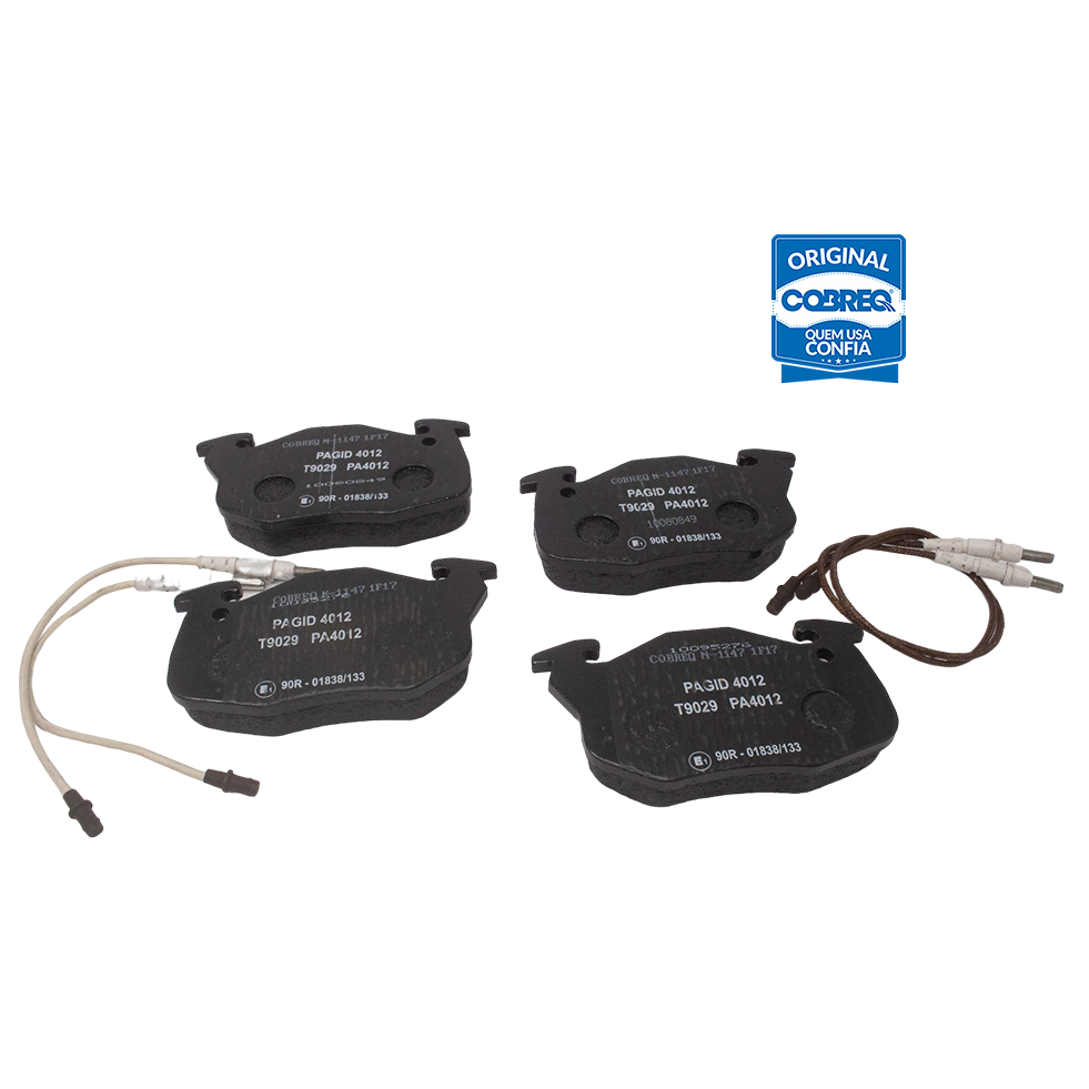 Pastilha de Freio Dianteira para Peugeot 106 - Cobreq - N-1147