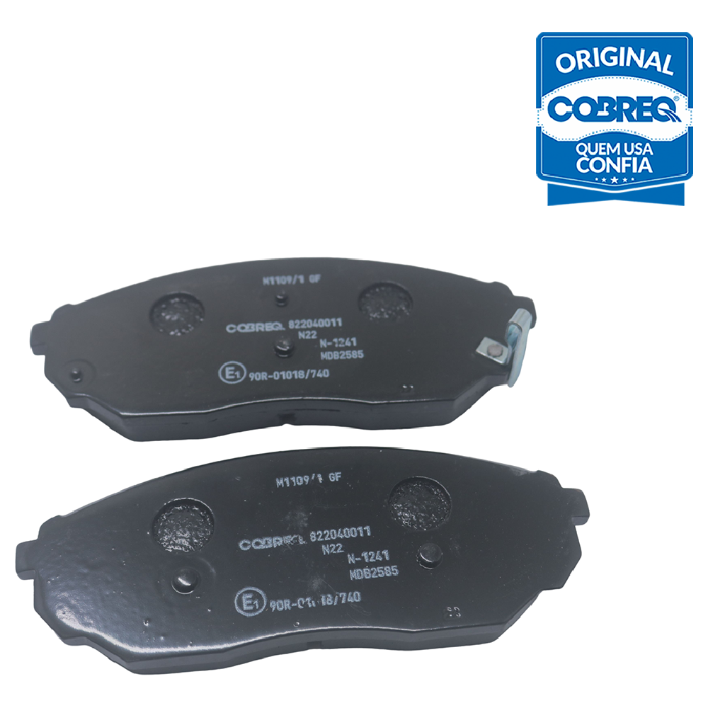 Pastilha de Freio Dianteira para KIA Sorento - Cobreq - N-1241