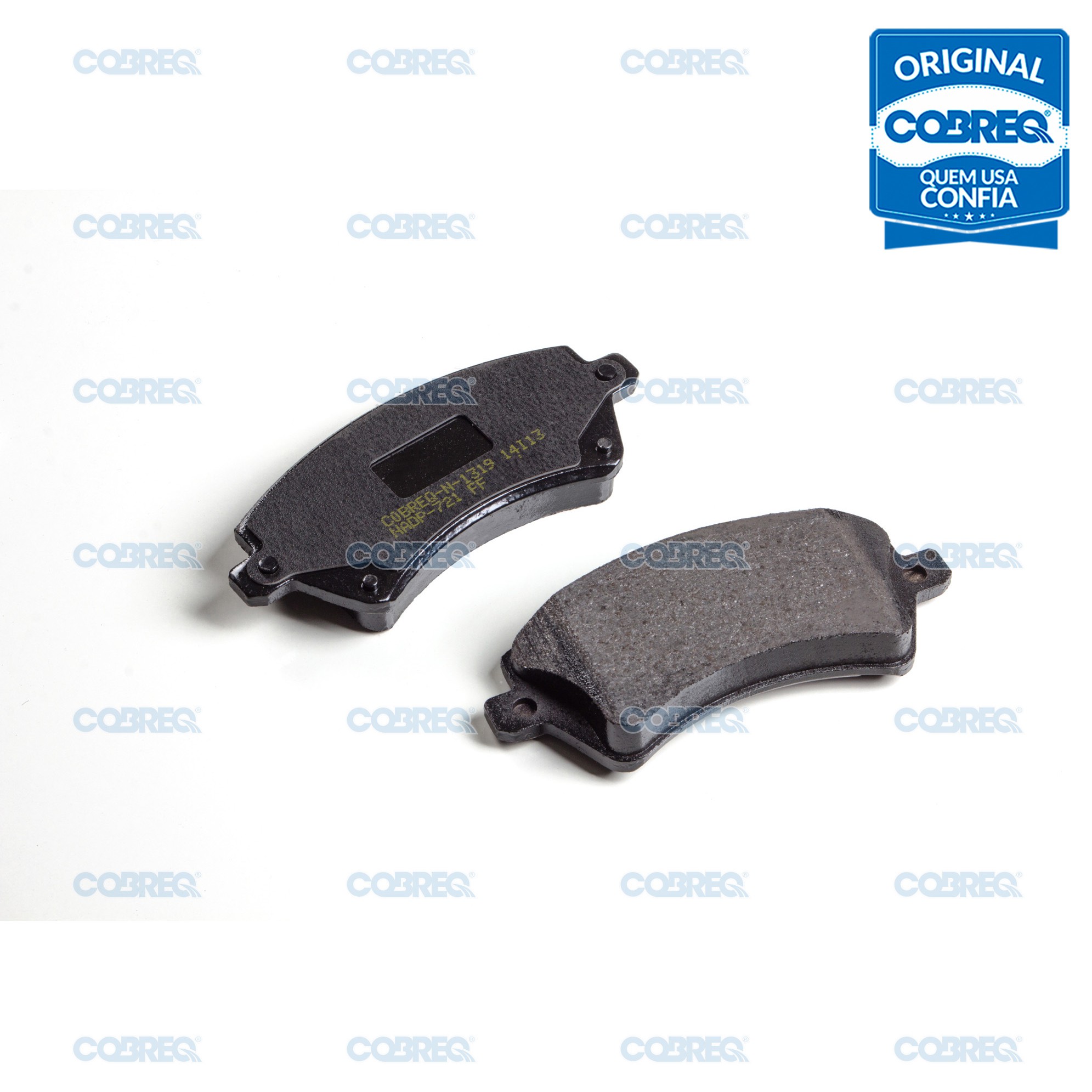 Pastilha de Freio Dianteira para Toyota Corolla e Fielder - Cobreq - N-1319