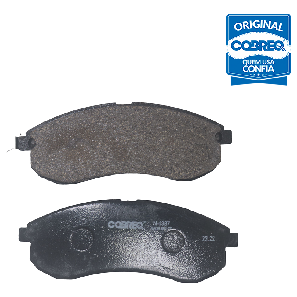 Pastilha de Freio Dianteira para Mitsubishi L200 e Pajero Sport - Cobreq - N-1337