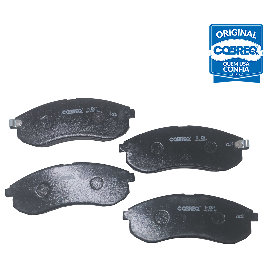 Pastilha de Freio Dianteira para Mitsubishi L200 e Pajero Sport - Cobreq - N-1337