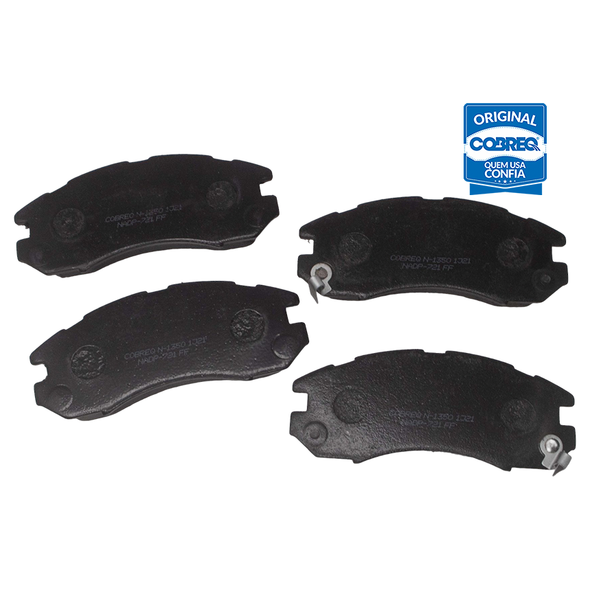 Pastilha de Freio Dianteira para Subaru Impreza - Cobreq - N-1350