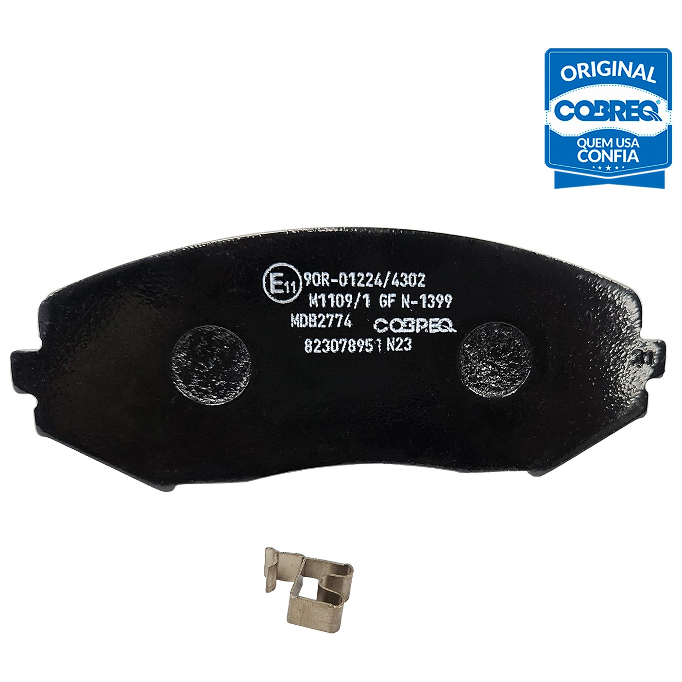 Pastilha de Freio Dianteira para Suzuki Grand Vitara e Vitara - Cobreq - N-1399