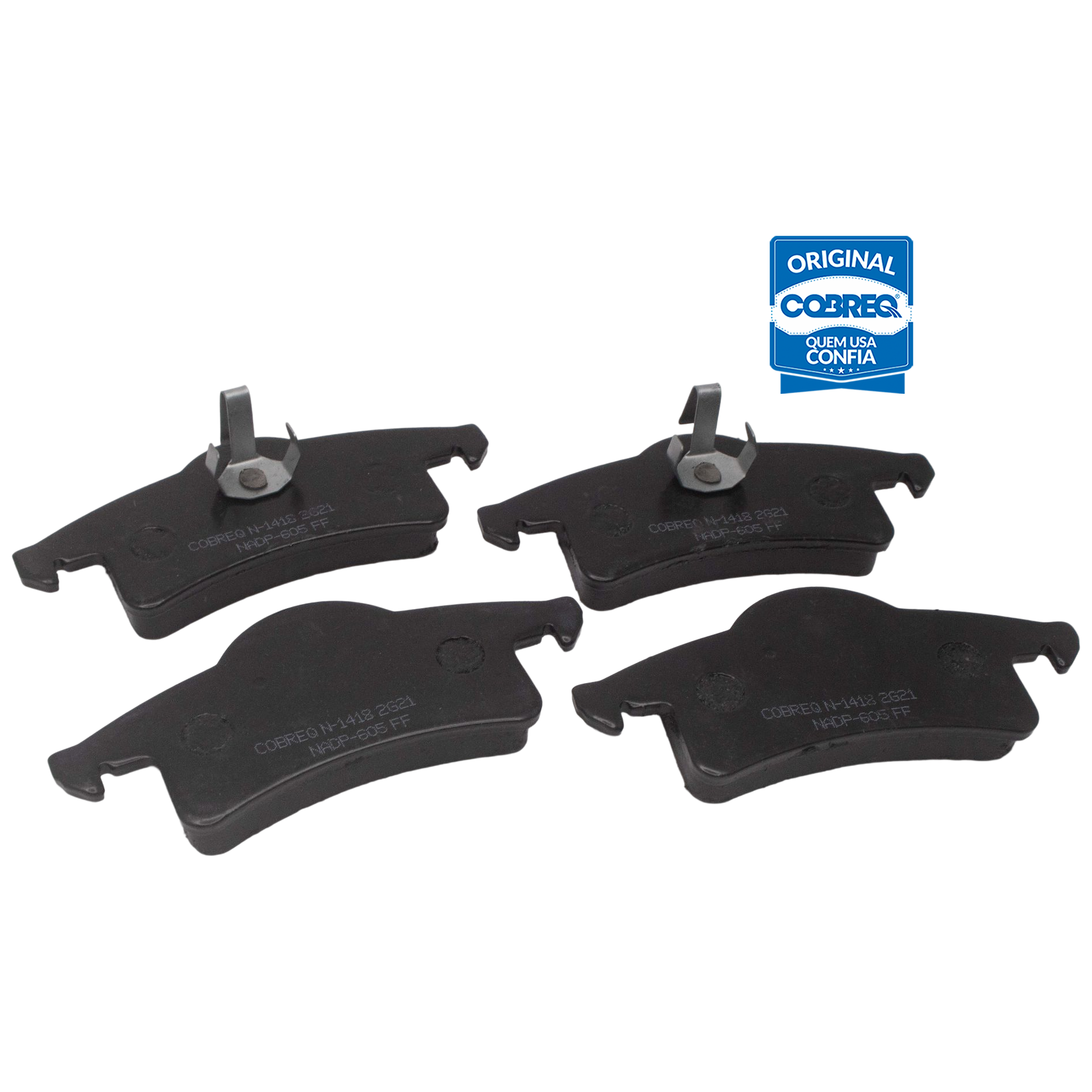 Pastilha de Freio Traseira para Jeep Grand Cherokee - Cobreq - N-1418