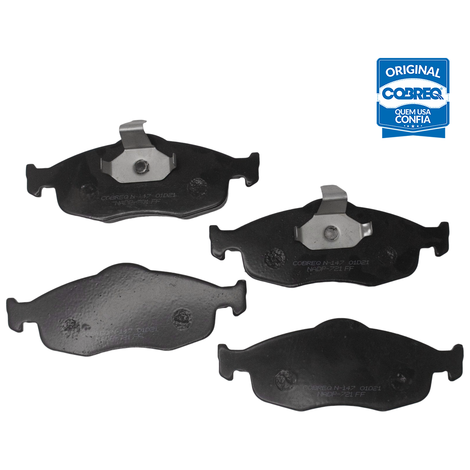 Pastilha de Freio Dianteira para Ford Mondeo - Cobreq - N-147