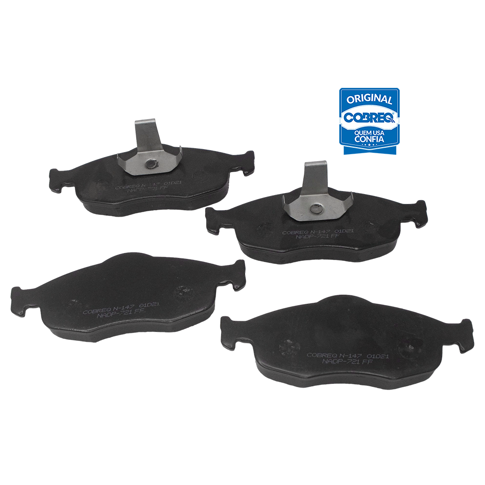 Pastilha de Freio Dianteira para Ford Mondeo - Cobreq - N-147