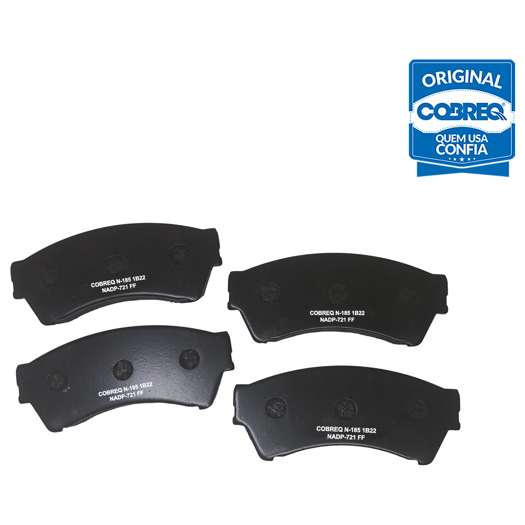 Pastilha de Freio Dianteira para Ford Fusion - Cobreq - N-185