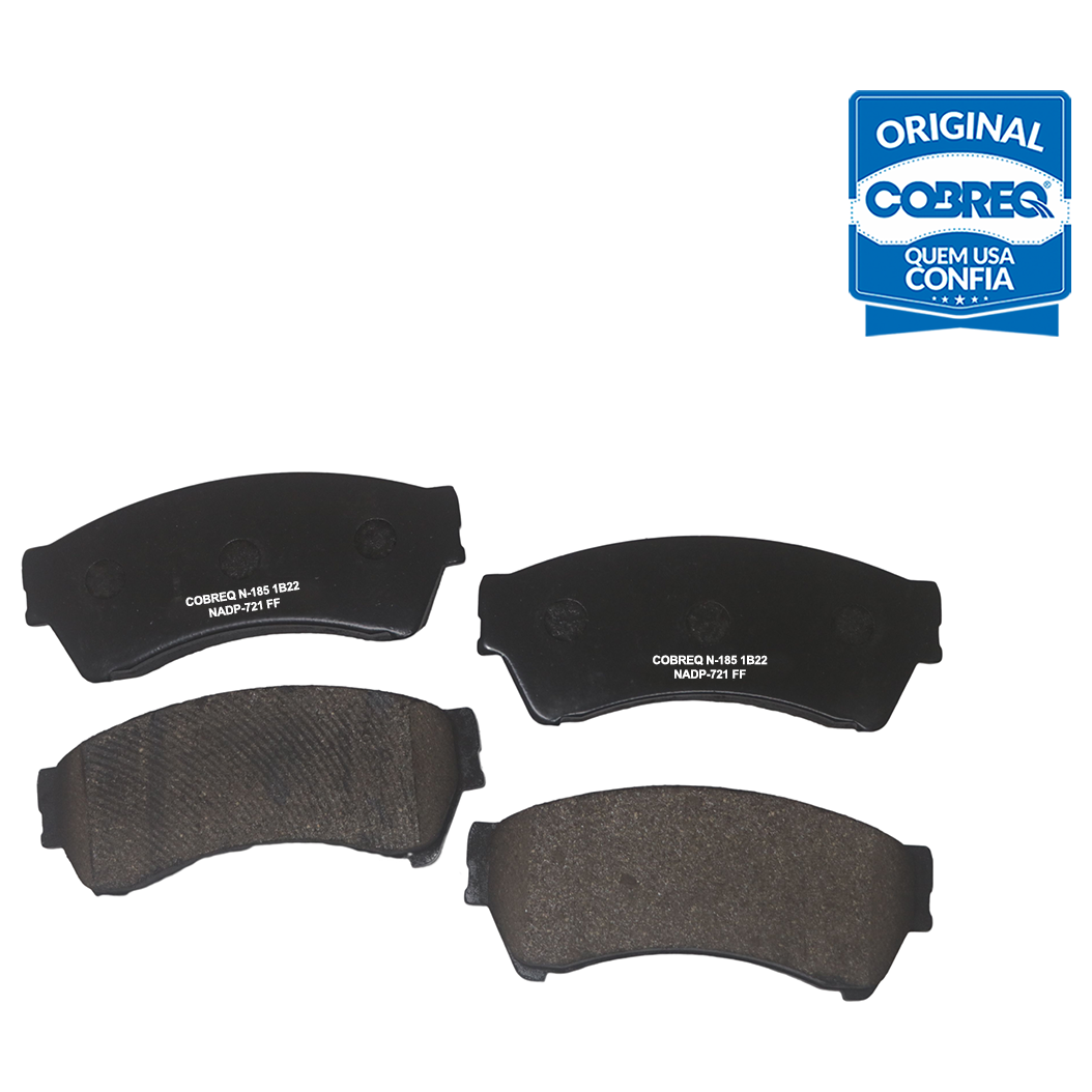 Pastilha de Freio Dianteira para Ford Fusion - Cobreq - N-185