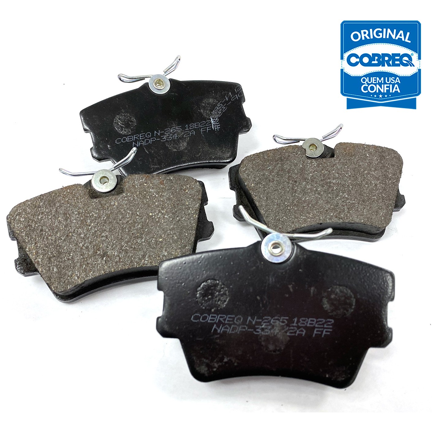 Pastilha de Freio Traseira para Volkswagen Transporter - Cobreq - N-265
