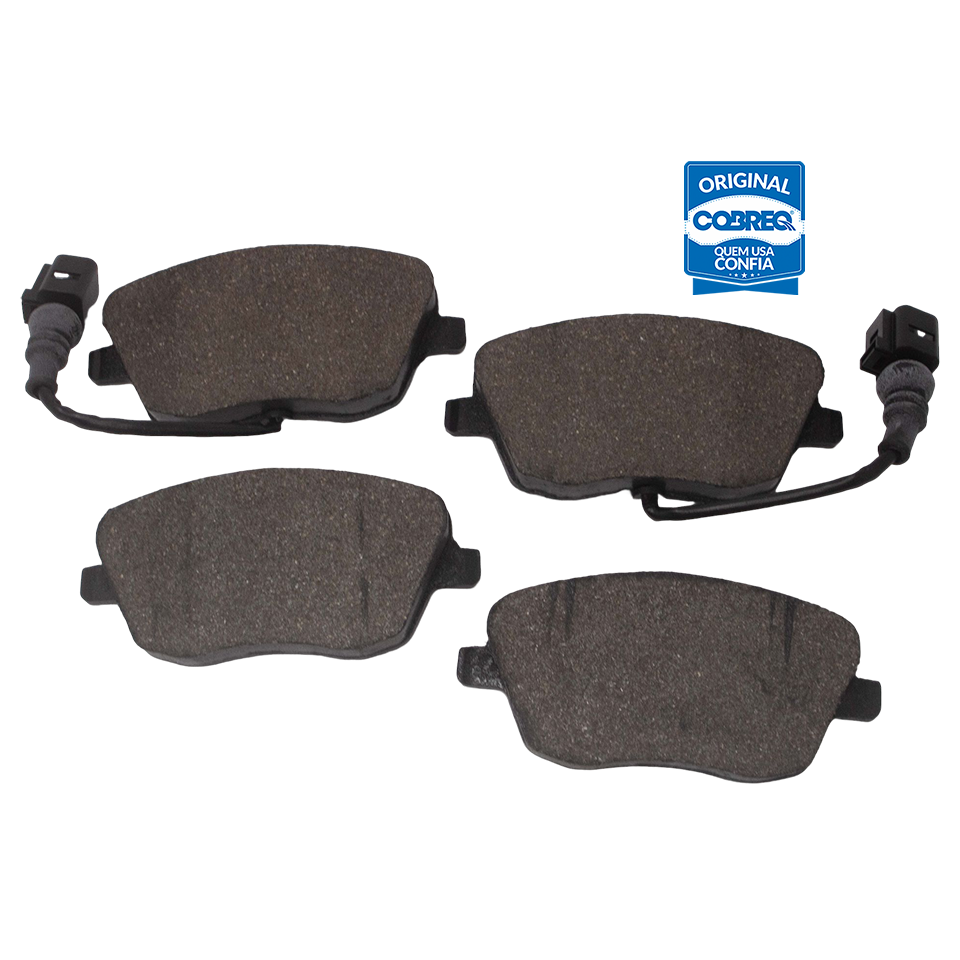 Pastilha de Freio Dianteira para Volkswagen Polo e Polo Sedan - Cobreq - N-284