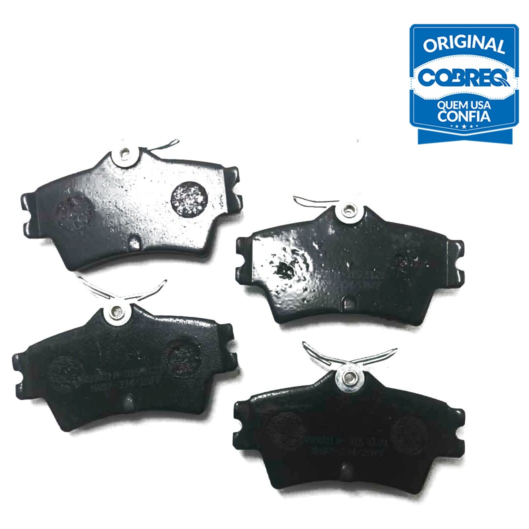 Pastilha de Freio Traseira para Chevrolet Caravan e Opala - Cobreq - N-315