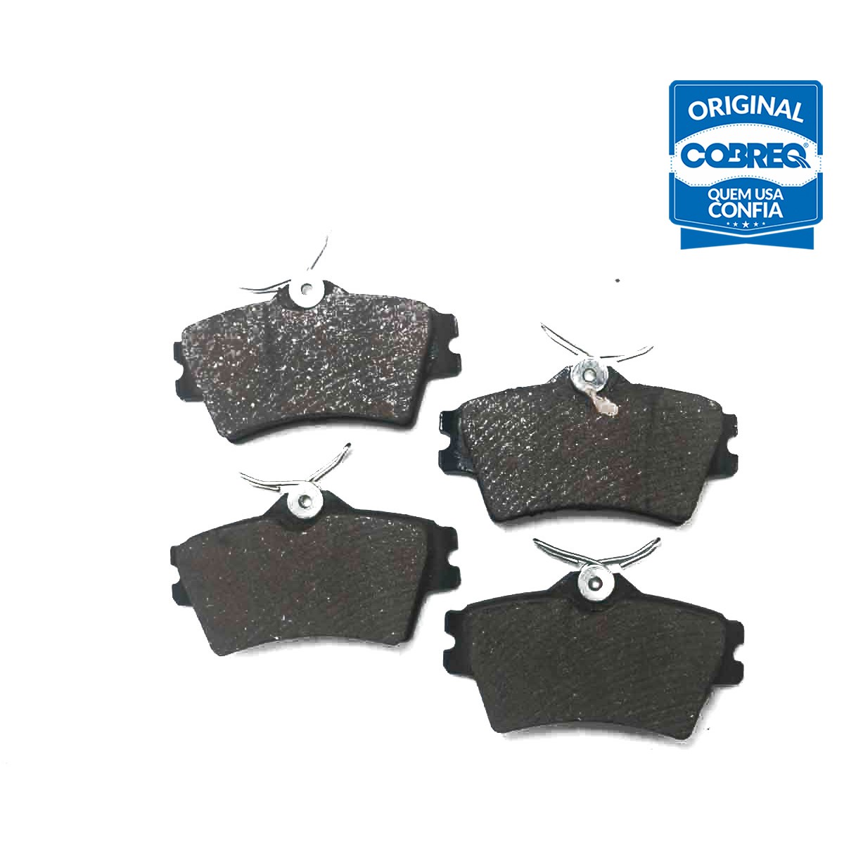 Pastilha de Freio Traseira para Chevrolet Caravan e Opala - Cobreq - N-315