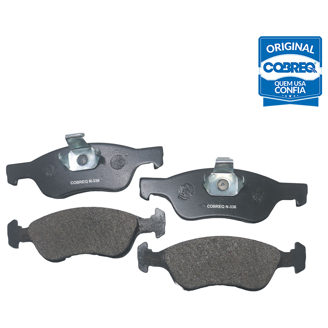 Pastilha de Freio Dianteira para Chevrolet Astra Hatch e Astra Sedan - Cobreq - N-336