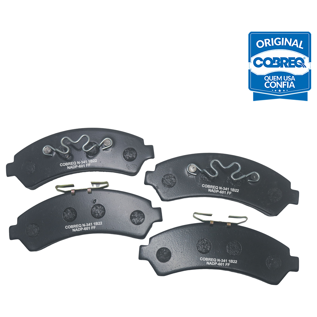 Pastilha de Freio Dianteira para Chevrolet Blazer e S10 - Cobreq - N-341