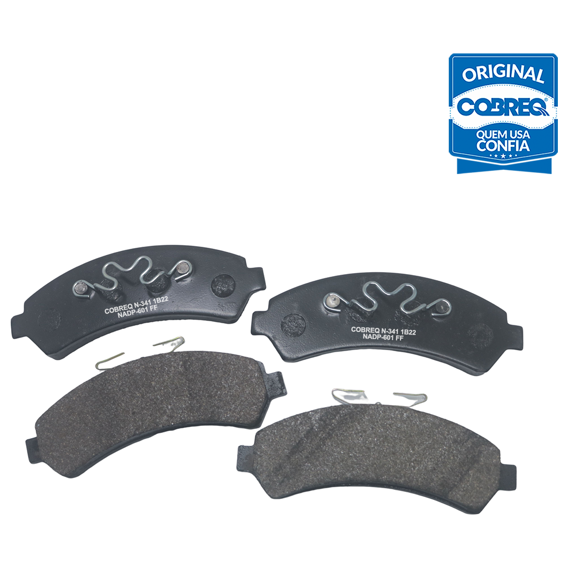 Pastilha de Freio Dianteira para Chevrolet Blazer e S10 - Cobreq - N-341