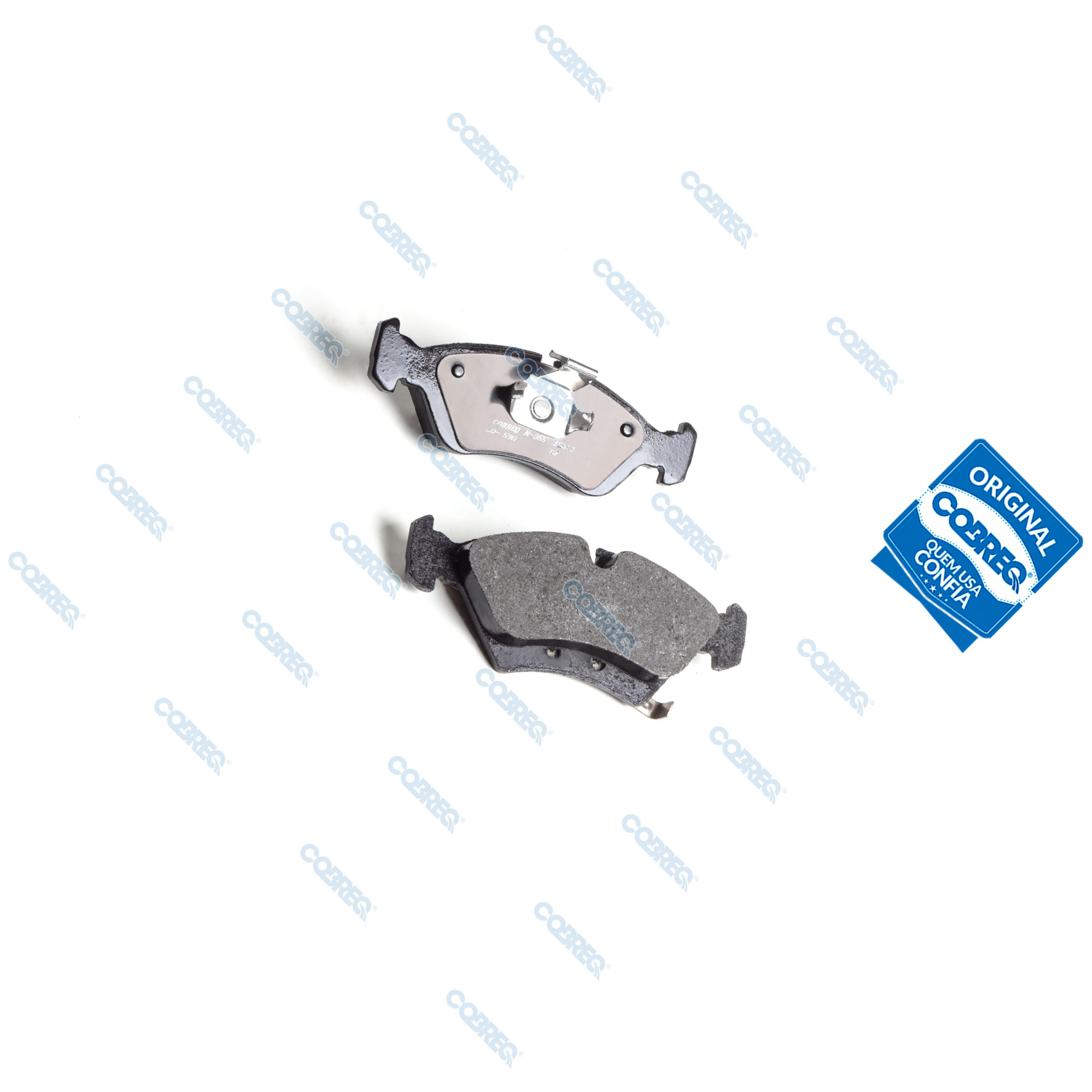 Pastilha de Freio Dianteira para Chevrolet Meriva e Zafira - Cobreq - N-355