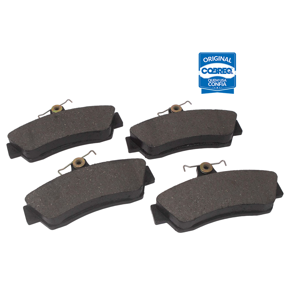 Pastilha de Freio Traseira para Chevrolet Omega - Cobreq - N-376