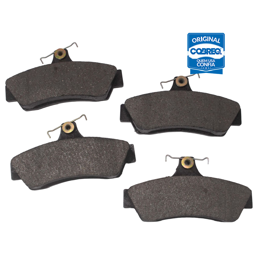Pastilha de Freio Traseira para Chevrolet Omega - Cobreq - N-376