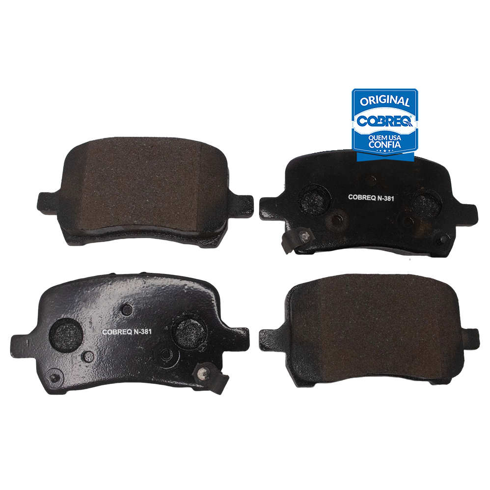 Pastilha de Freio Dianteira para Chevrolet Malibu - Cobreq - N-381